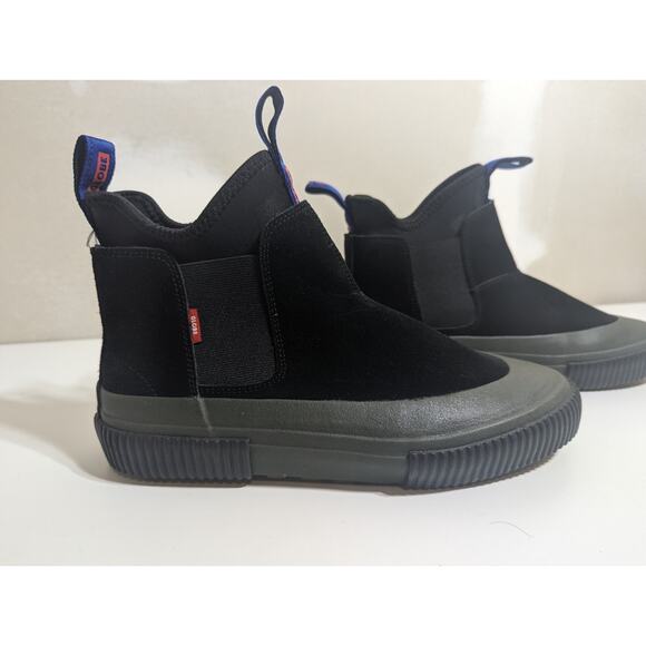 Globe Dover EXPLR Black Suede Ankle Skate Shoe Boot Black/Dusty Olive/Polartec 8 - Picture 4 of 4